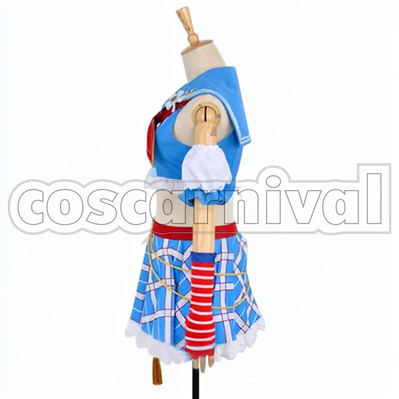 Idol Festival Marine UR Hanayo Koizumi cosplay costume from Love Live! School, side view