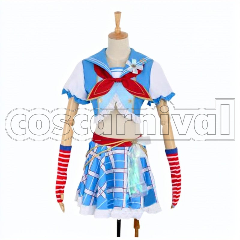 Idol Festival Marine UR Nico Yazawa cosplay costume from Love Live! School, front view 2