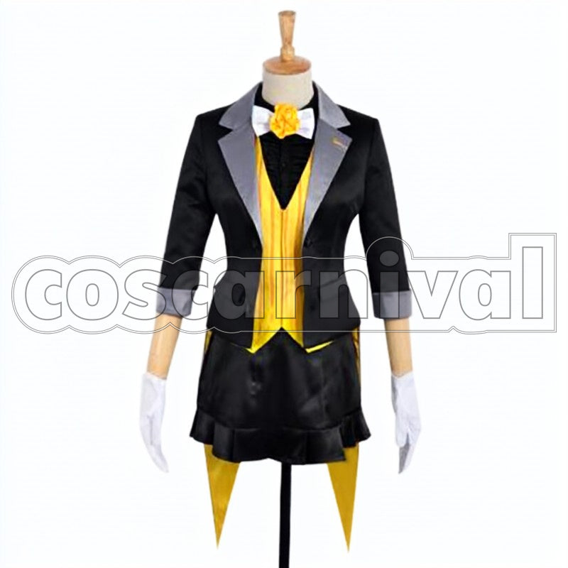 Rin Hoshizora cosplay costume from Love Live!, front view
