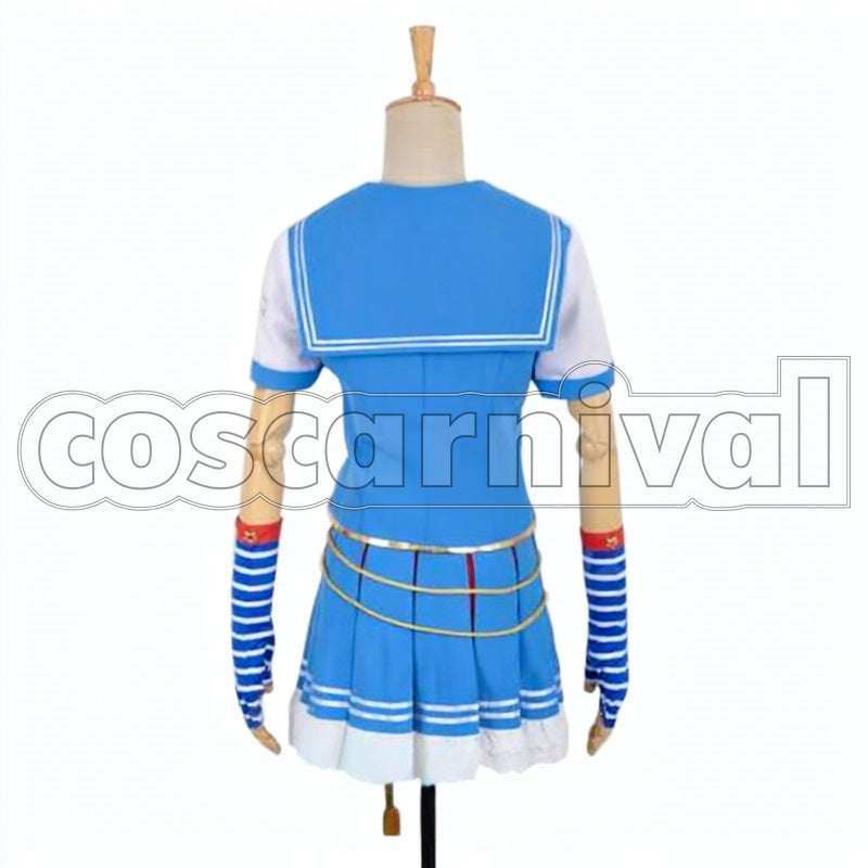Idol Festival Marine UR Umi Sonoda cosplay costume from Love Live! School, back view 2