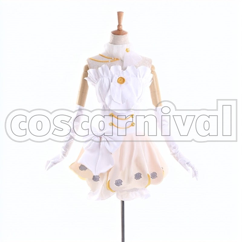 Rin Hoshizora cosplay costume from Love Live!, front view