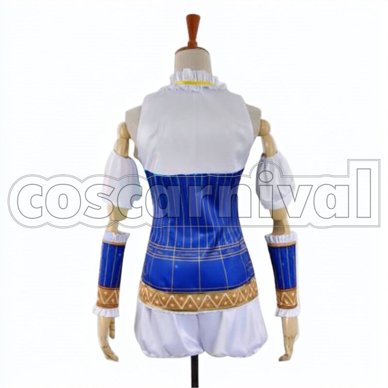Idol Festival Constellation World of Myth UR Awakened Rin Hoshizora cosplay costume from Love Live! School, back view 2
