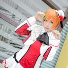 2 Sore wa Bokutachi no Kiseki Rin Hoshizora cosplay costume from Love Live! Season, front view 3
