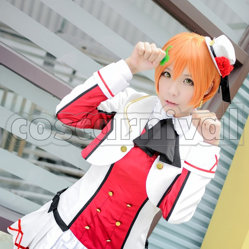 2 Sore wa Bokutachi no Kiseki Rin Hoshizora cosplay costume from Love Live! Season, front view 3