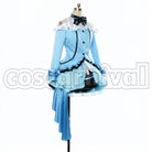 2 Episodes 12 13 Insert Song KiRa-KiRa Sensation! Happy maker! Eli Ayase cosplay costume from Love Live! Season, side view 2