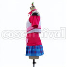 2 Insert Song Episode 13 Insert Song Happy maker! Rin Hoshizora Cheer Squad cosplay costume from Love Live! Season, side view