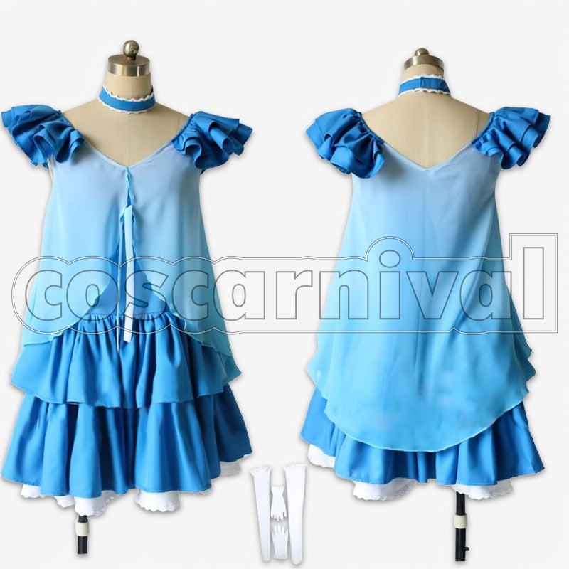 Rin Hoshizora cosplay costume from Love Live!, front view
