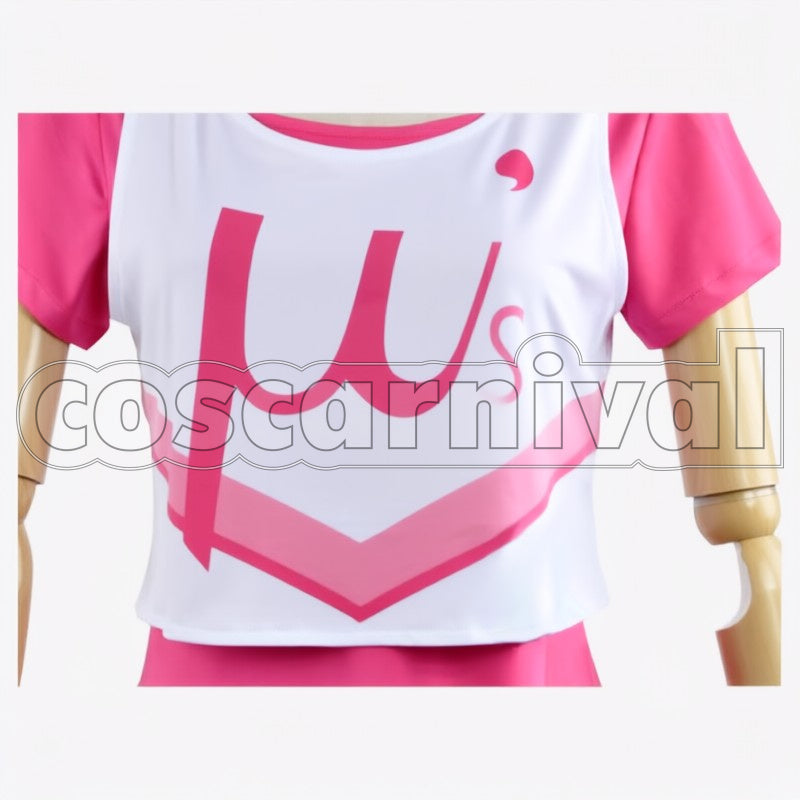 2 Episode 13 Insert Song Happy maker! Rin Hoshizora Cheer Squad cosplay costume from Love Live! Season, detail-1