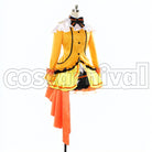 2 Episodes 12 13 Insert Song KiRa-KiRa Sensation! Happy maker! Hanayo Koizumi cosplay costume from Love Live! Season, side view