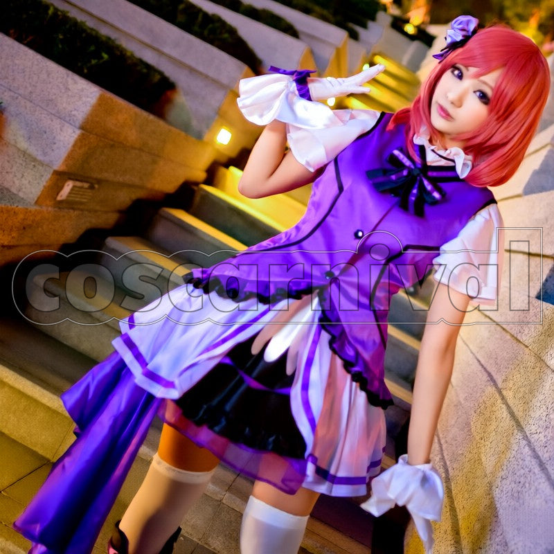 Maki Nishikino cosplay costume from Love Live!, front view