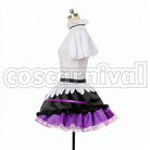 2 Episodes 12 13 Insert Song KiRa-KiRa Sensation! Happy maker! Maki Nishikino cosplay costume from Love Live! Season, side view 3