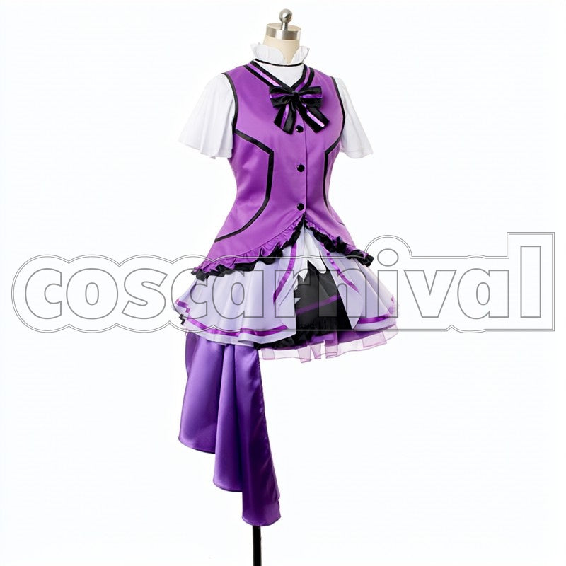 2 Episodes 12 13 Insert Song KiRa-KiRa Sensation! Happy maker! Maki Nishikino cosplay costume from Love Live! Season, side view