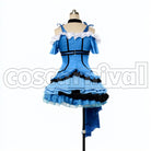2 Episodes 12 13 Insert Song KiRa-KiRa Sensation! Happy maker! Umi Sonoda cosplay costume from Love Live! Season, back view