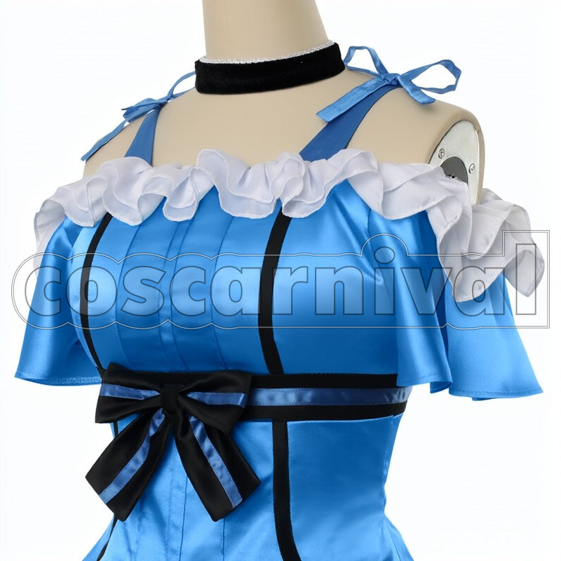 2 Episodes 12 13 Insert Song KiRa-KiRa Sensation! Happy maker! Umi Sonoda cosplay costume from Love Live! Season, detail-1