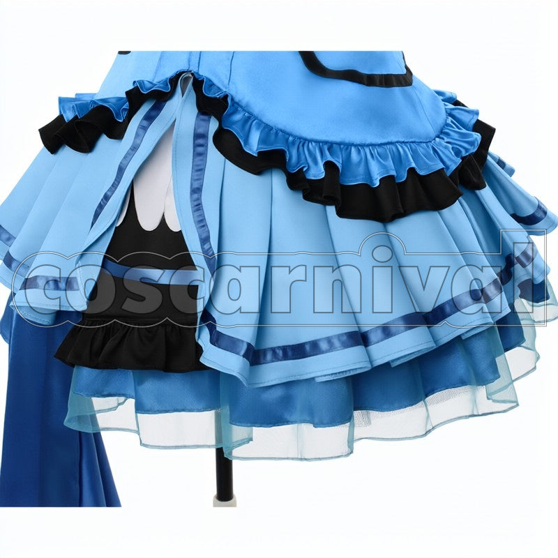 2 Episodes 12 13 Insert Song KiRa-KiRa Sensation! Happy maker! Umi Sonoda cosplay costume from Love Live! Season, detail-2