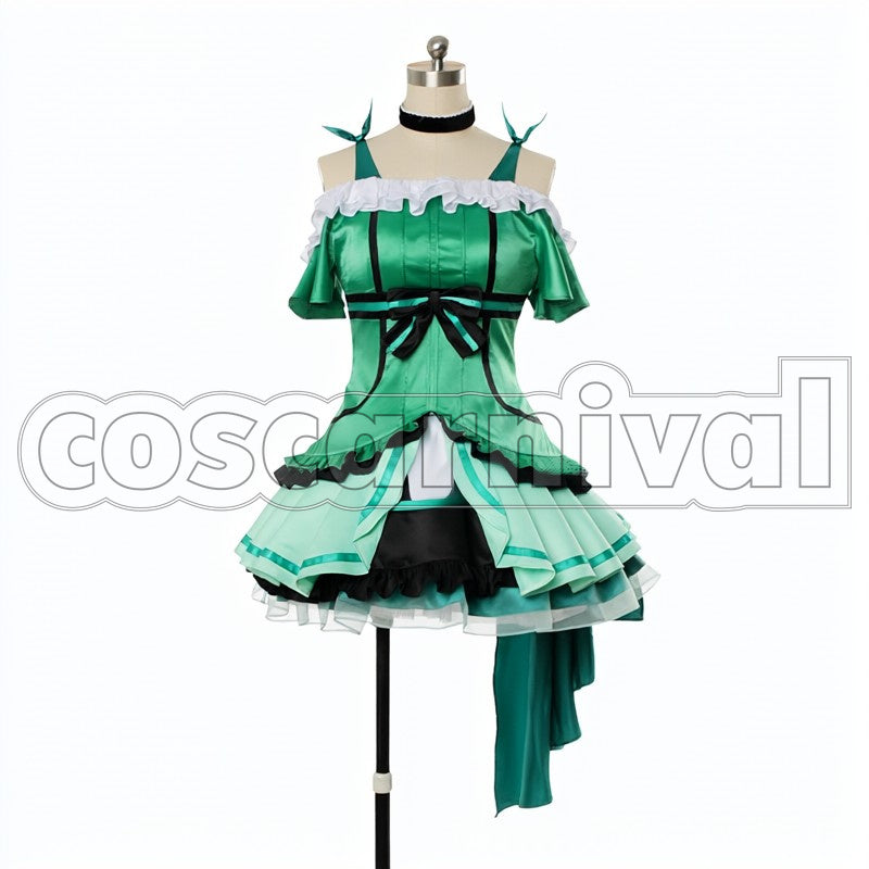 2 Episodes 12 13 Insert Song KiRa-KiRa Sensation! Happy maker! Kotori Minami cosplay costume from Love Live! Season, front view 5