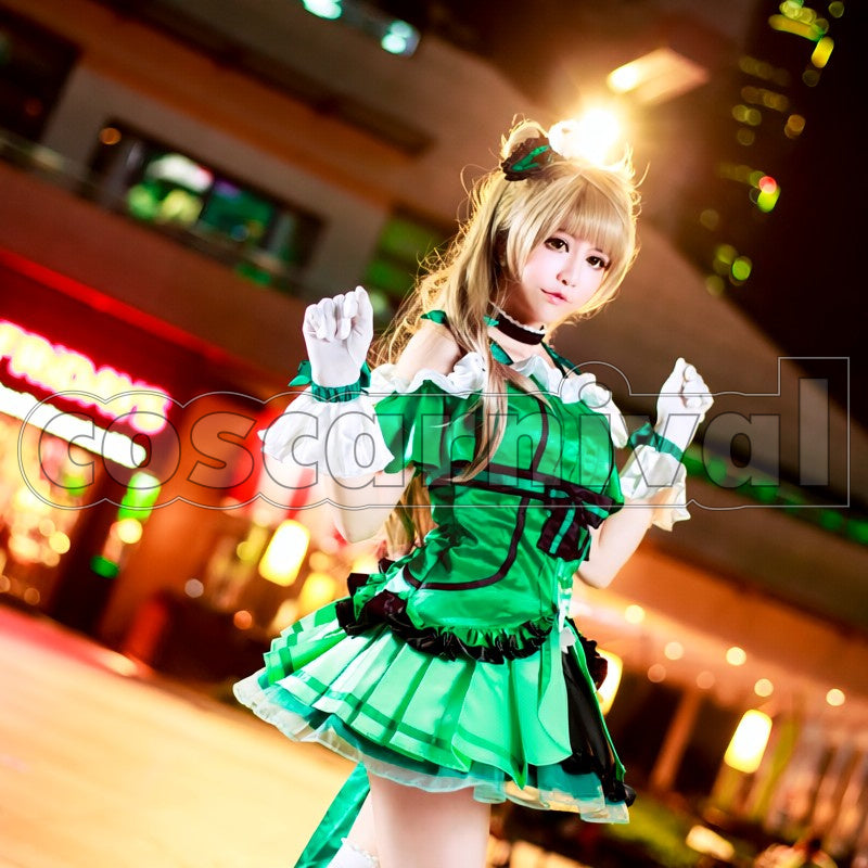 Kotori Minami cosplay costume from Love Live!, front view