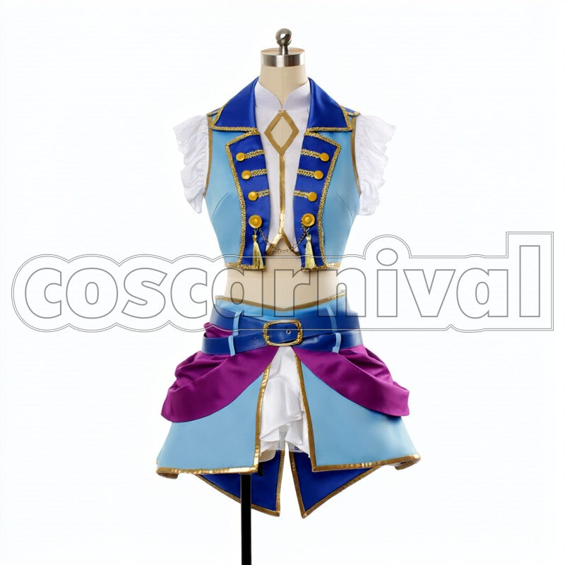 2 Insert Song Shin guru2 Love wing bell Dancing stars on me! Eli Ayase cosplay costume from Love Live! Season, front view 3