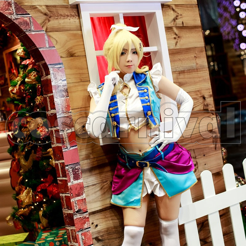 Eli Ayase cosplay costume from Love Live!, front view