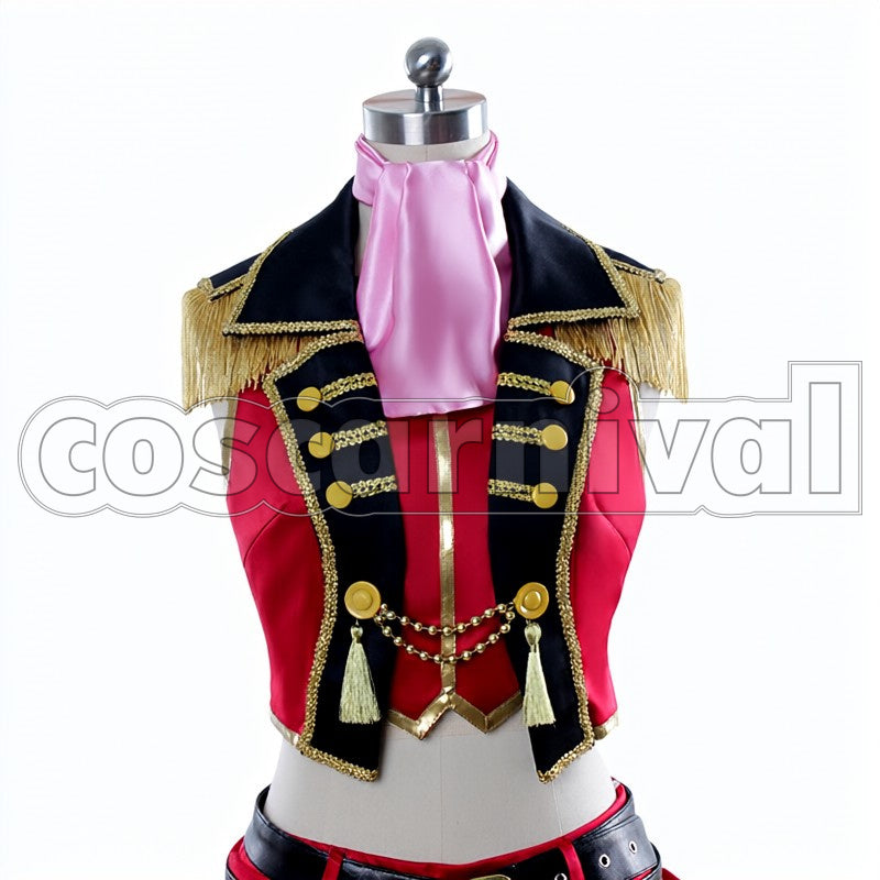 2 Insert Song Shin guru2 Love wing bell Dancing stars on me! Honoka Kosaka cosplay costume from Love Live! Season, front view 5