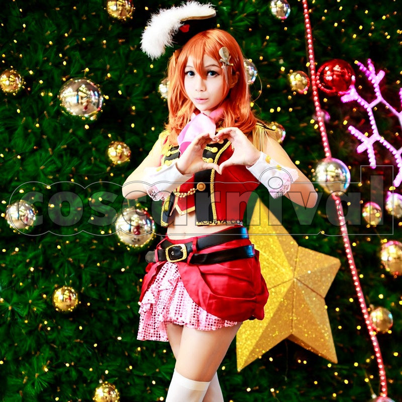 Honoka Kosaka cosplay costume from Love Live!, front view
