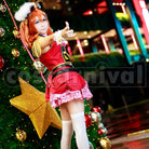 2 Insert Song Shin guru2 Love wing bell Dancing stars on me! Honoka Kosaka cosplay costume from Love Live! Season, side view