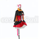 2 Insert Song Shin guru2 Love wing bell Dancing stars on me! Nico Yazawa cosplay costume from Love Live! Season, back view
