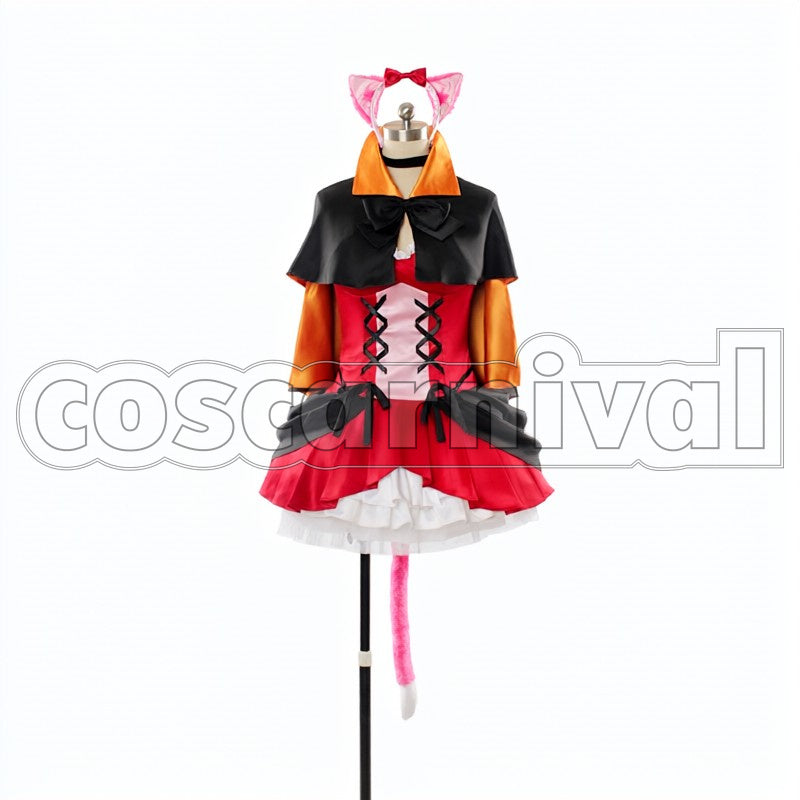 2 Insert Song Shin guru2 Love wing bell Dancing stars on me! Nico Yazawa cosplay costume from Love Live! Season, front view 4