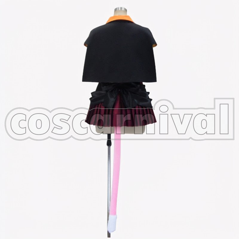 2 Insert Song Shin guru2 Dancing stars on me! Nico Yazawa cosplay costume from Love Live! Season, back view