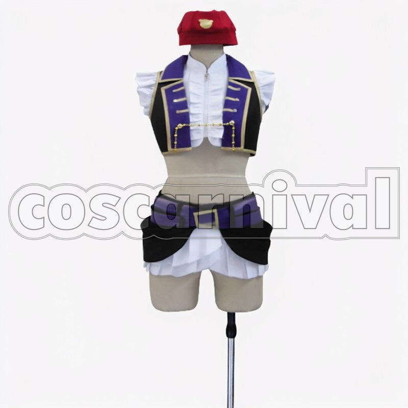 Umi Sonoda cosplay costume from Love Live!, front view