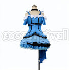 2 Episodes 12 13 Insert Song KiRa-KiRa Sensation! Happy maker! Umi Sonoda cosplay costume from Love Live! Season, side view 2