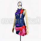 Party Fuli A-RISE Erena Todo UTX Academy UTX Academy cosplay costume from Love Live! Shocking, front view 2