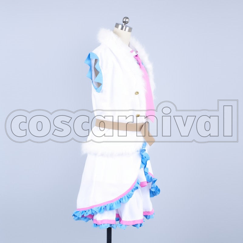 halation Honoka Kosaka cosplay costume from Love Live! Snow, side view 2