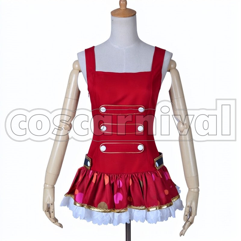 February Valentine Awakened Maki Nishikino cosplay costume from Love Live! SR, front view 2