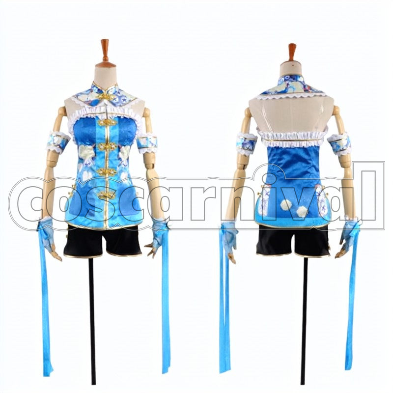 Eli Ayase cosplay costume from Love Live!, front view