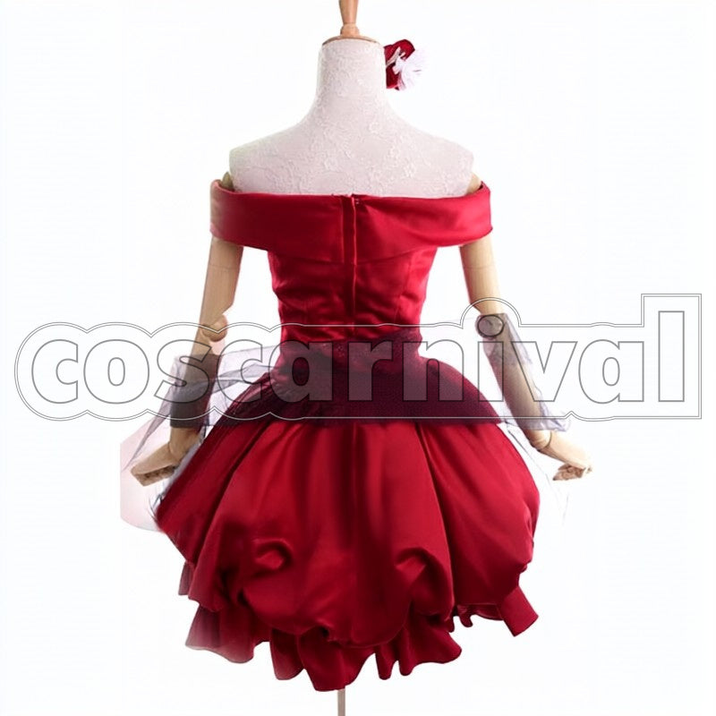 SR cosplay costume from Love Live!, back view