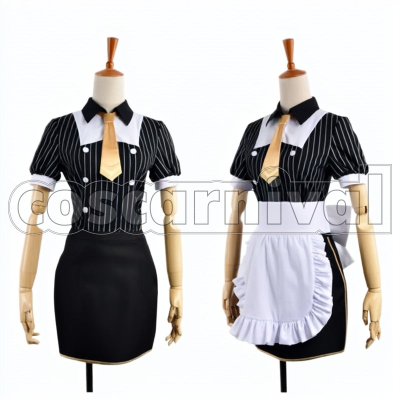 Cafe Maid Pre-Awakening Eli Ayase cosplay costume from Love Live! SR, front view 2