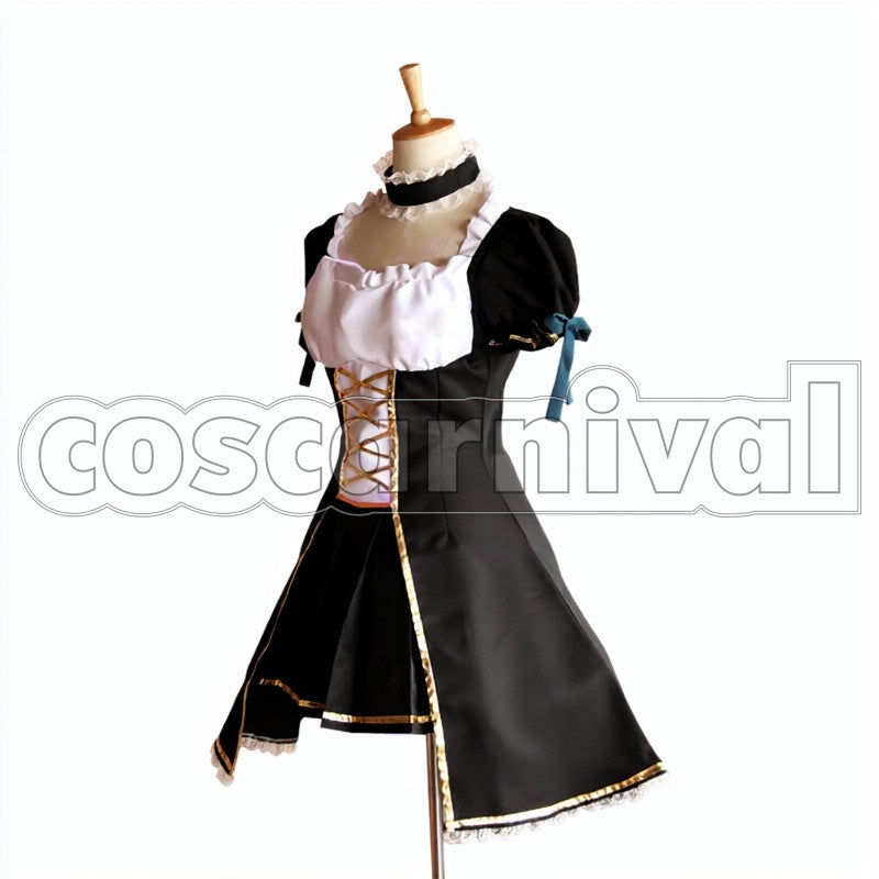 Occupation Awakened Eli Ayase cosplay costume from Love Live! SR, side view