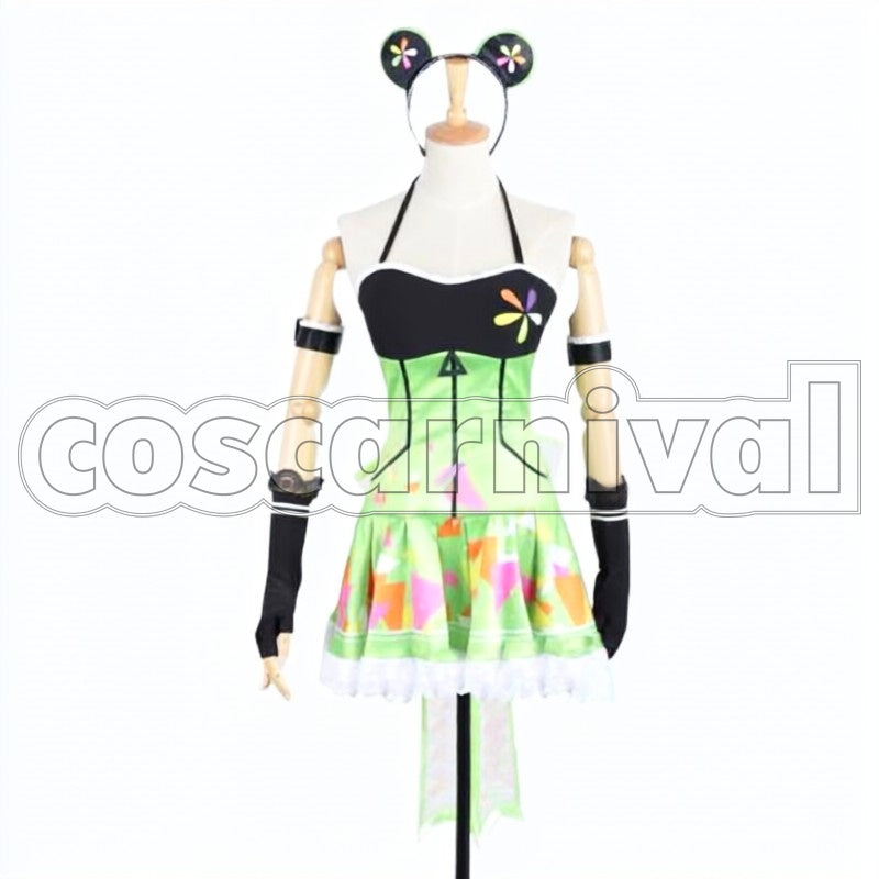 Hanayo Koizumi cosplay costume from Love Live!, front view