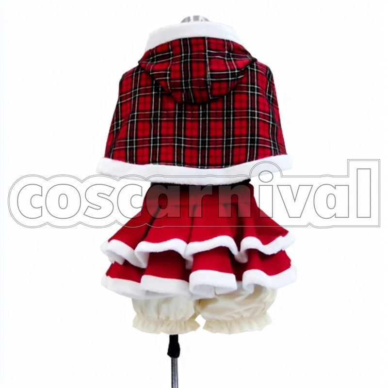 Christmas Awakened Hanayo Koizumi cosplay costume from Love Live! SR, back view