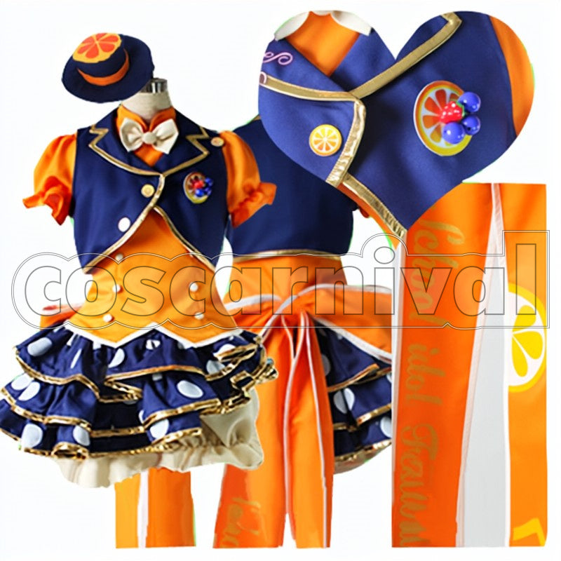 Fruit Parlor Honoka Kosaka Awakened cosplay costume from Love Live! SR, front view 2