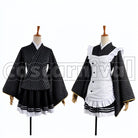 Cafe Maid Pre-Awakening Honoka Kosaka cosplay costume from Love Live! SR, front view 2