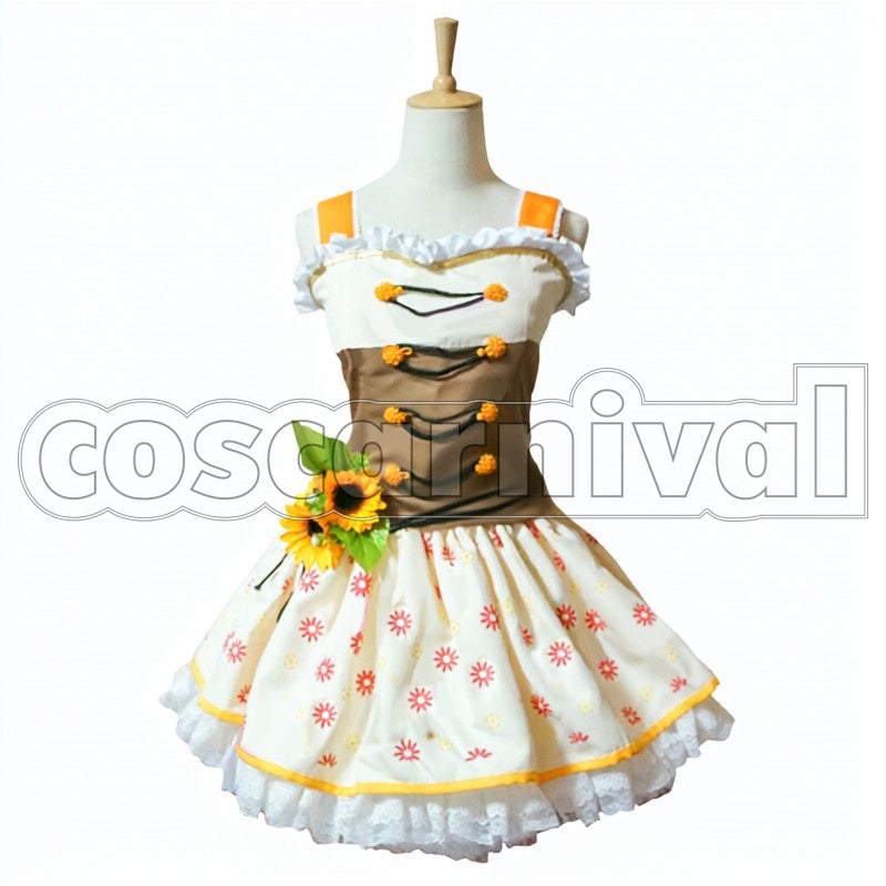 Honoka Kosaka cosplay costume from Love Live!, front view