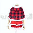 Christmas Maki Nishikino Awakened cosplay costume from Love Live! SR, back view