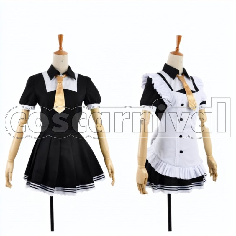 Cafe Maid Pre-Awakening Nico Yazawa cosplay costume from Love Live! SR, front view 2