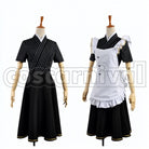 Cafe Maid Pre-Awakening Nozomi Tojo cosplay costume from Love Live! SR, front view 2
