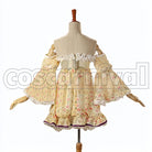 May Edition Rapunzel Fairy Tale Maiden in the Tower Nozomi Tojo Awakened cosplay costume from Love Live! SR, back view