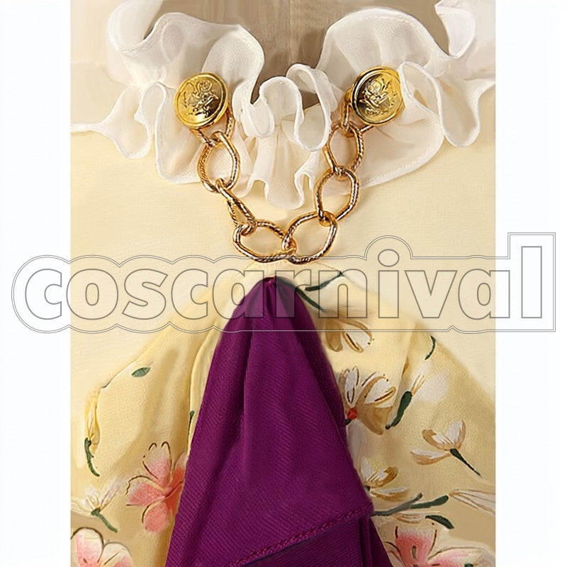 May Edition Rapunzel Fairy Tale Maiden in the Tower Nozomi Tojo Awakened cosplay costume from Love Live! SR, detail-2