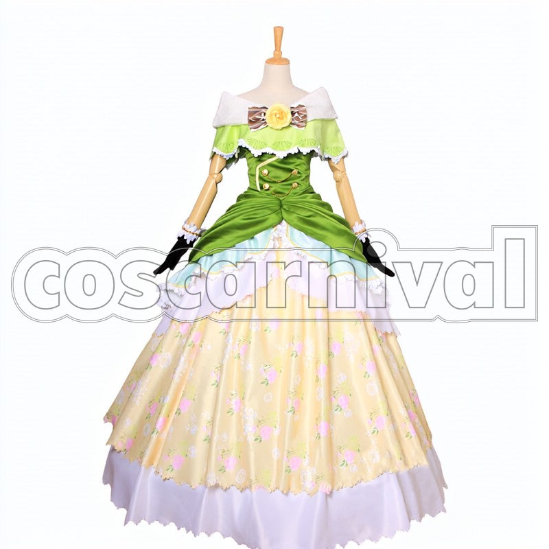 Hanayo Koizumi cosplay costume from Love Live!, front view