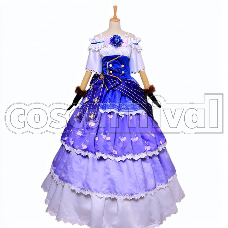 Umi Sonoda cosplay costume from Love Live!, front view